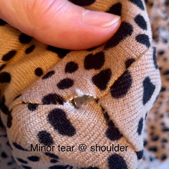 👖Texas True Threads Brooke 🐾 Leopard Hoodie, Pre-Owned, Sz XL 👢 - Picture 10 of 14